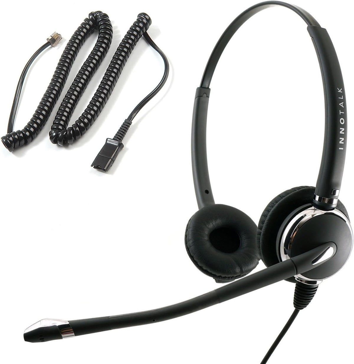 Binaural Headset with Noise Cancelling Mic D7877