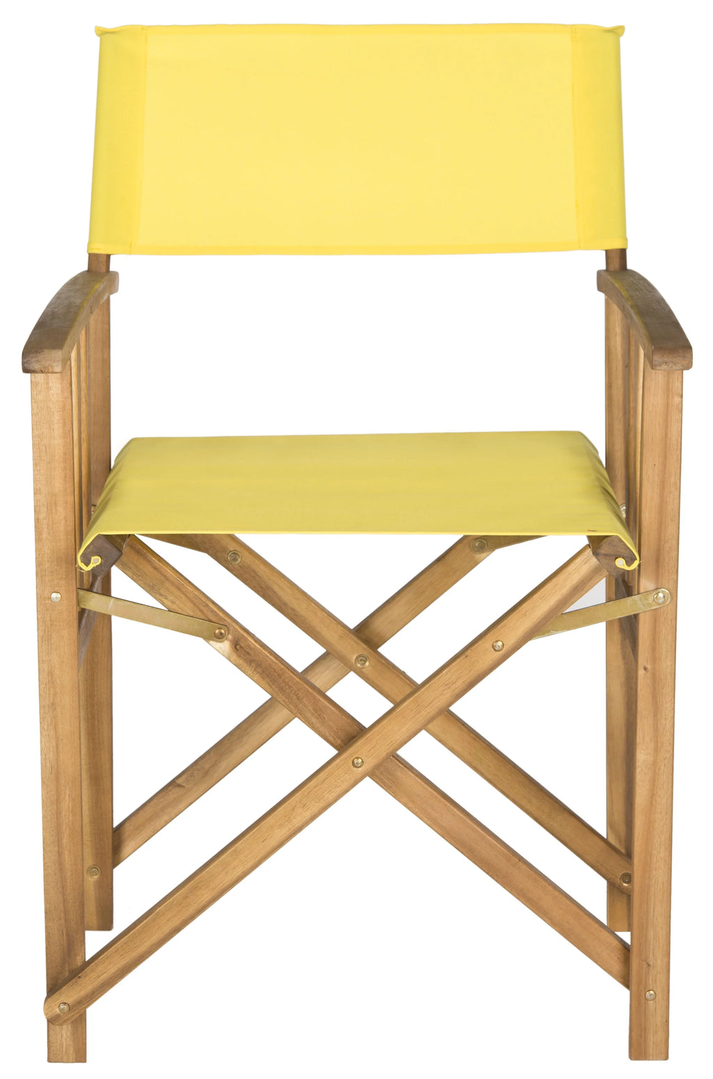 Set of 2 Natural Yellow Outdoor Chair G26881