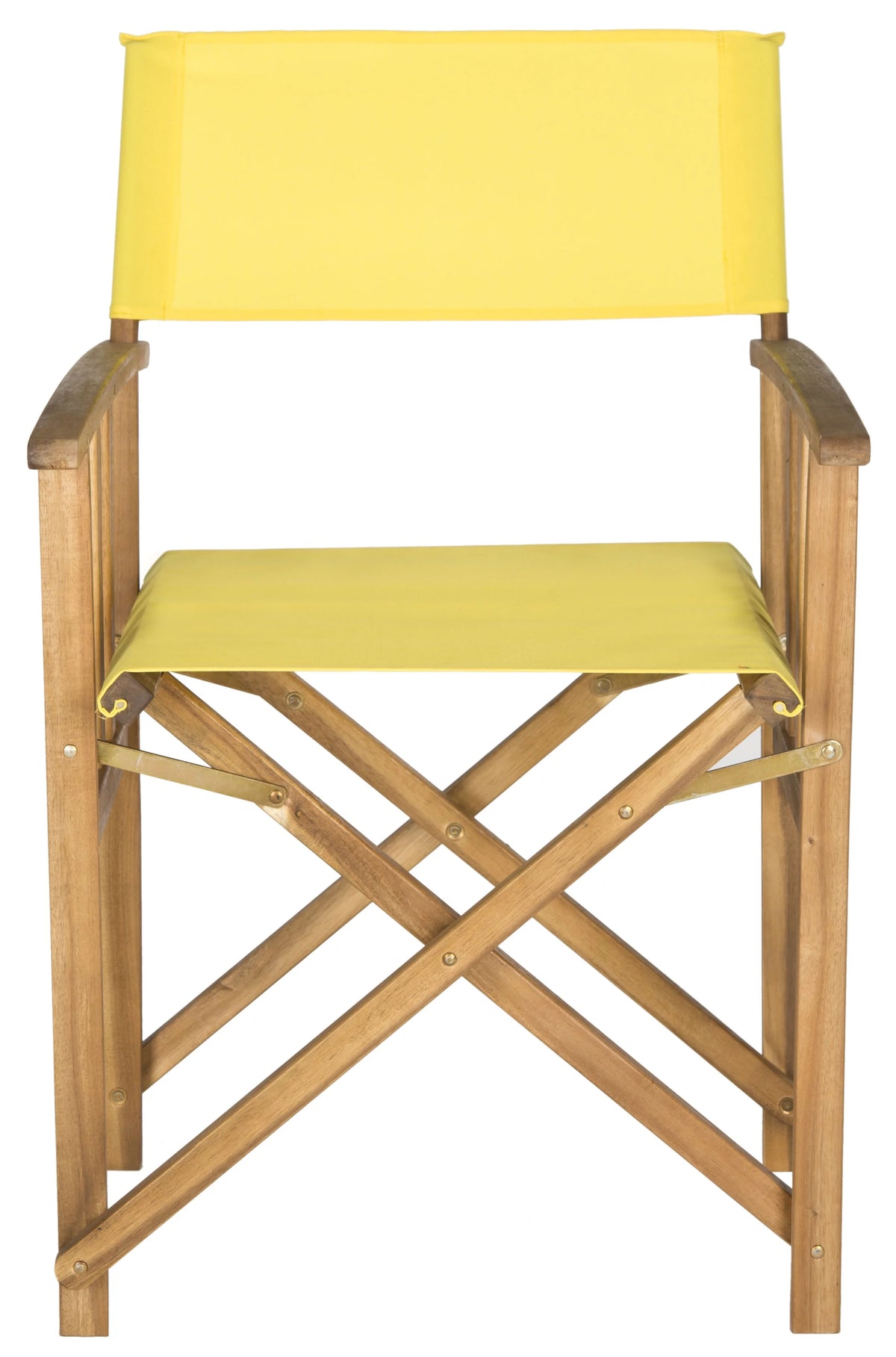 Set of 2 Natural Yellow Outdoor Chair G26881