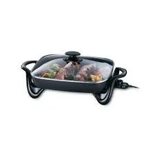 16-inch Electric Skillet with Glass Cover C34166