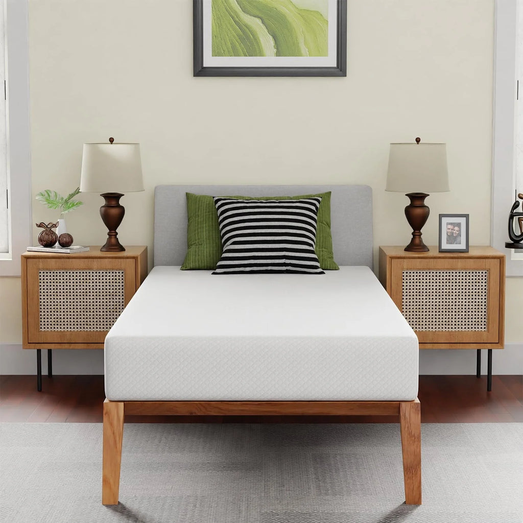 8 inch Twin Size Memory Foam Gel Mattress Y572