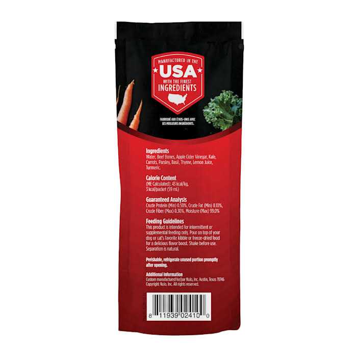 Bone Broth Wet Dog & Cat Food Topper W26354