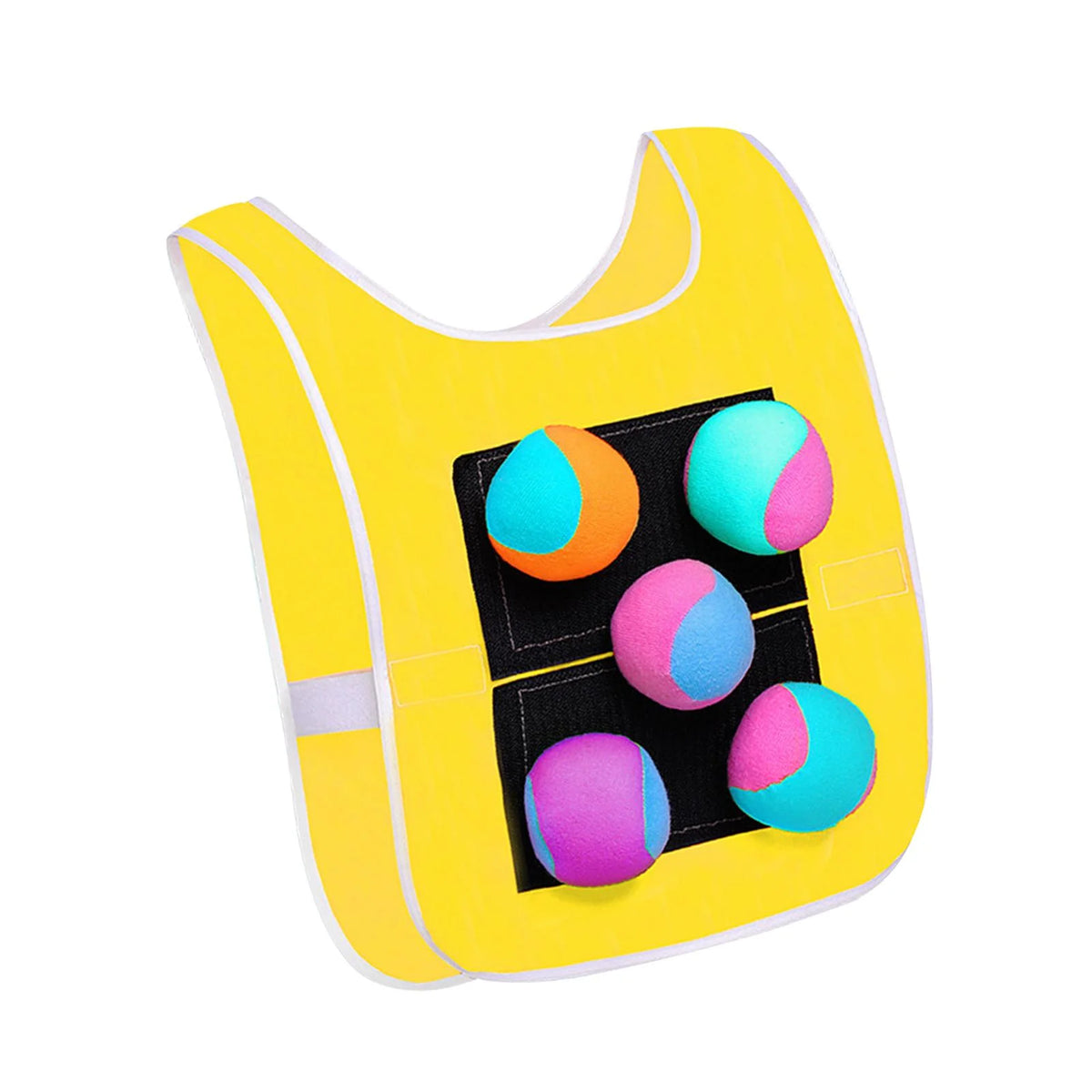 Sticky Dodgeball Vest with 5 Sticky Ball T992438