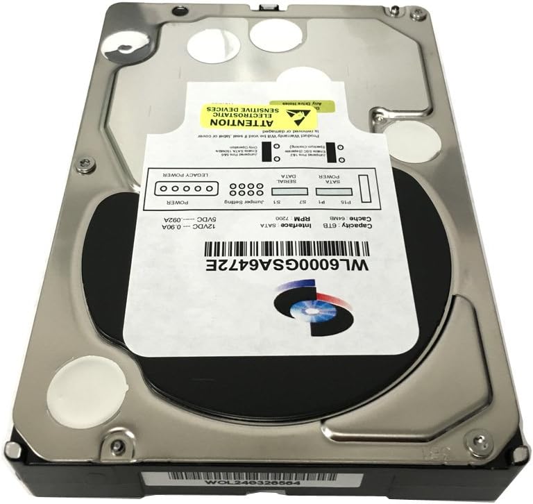 6TB 7200RPM 64MB Cache SATA 3.5 Hard Drive W89096
