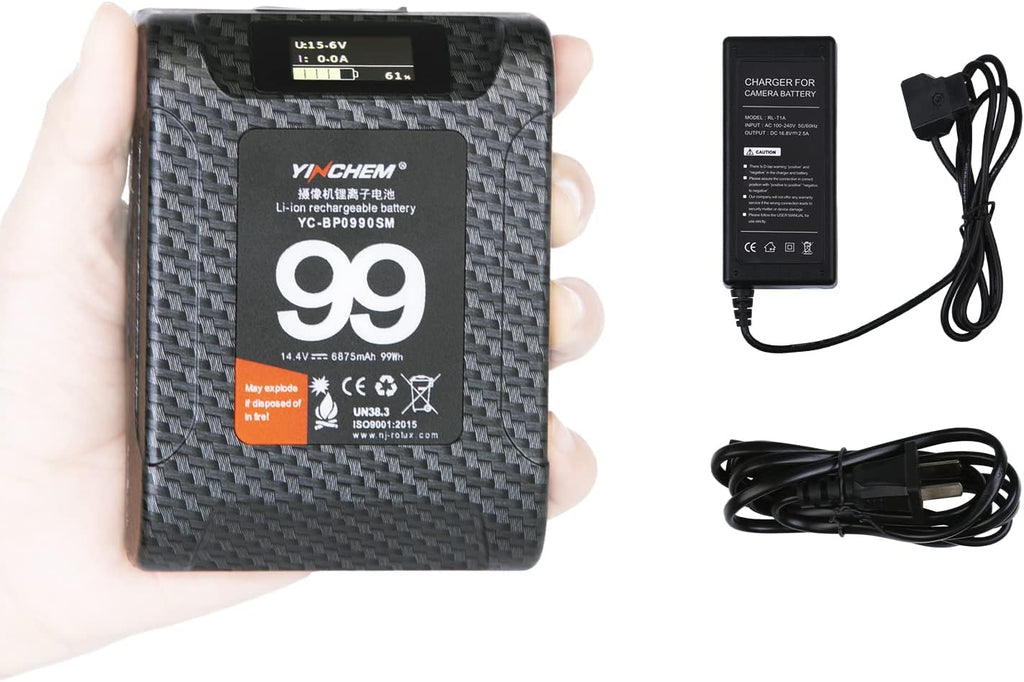 14.4V Mini Portable Lithium-ion Battery with LCD Screen K916