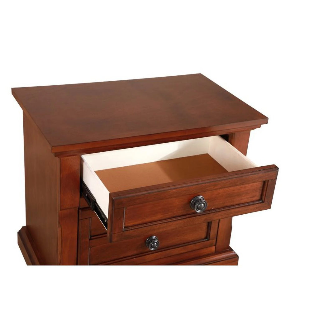 2 Drawer Engineered Wood Nightstand O51571