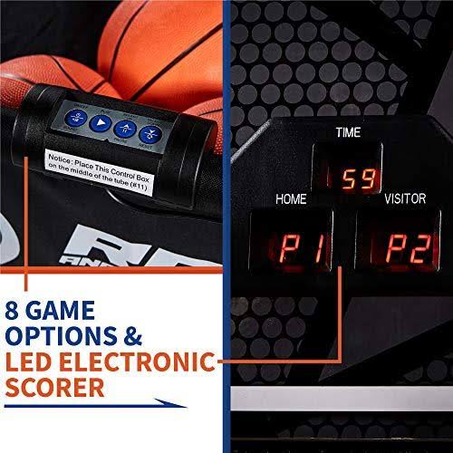 Basketball Arcade Game with LED Lights and Scorer Y58907