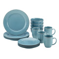 16-Piece Ceramic Stoneware Dinnerware Set E473
