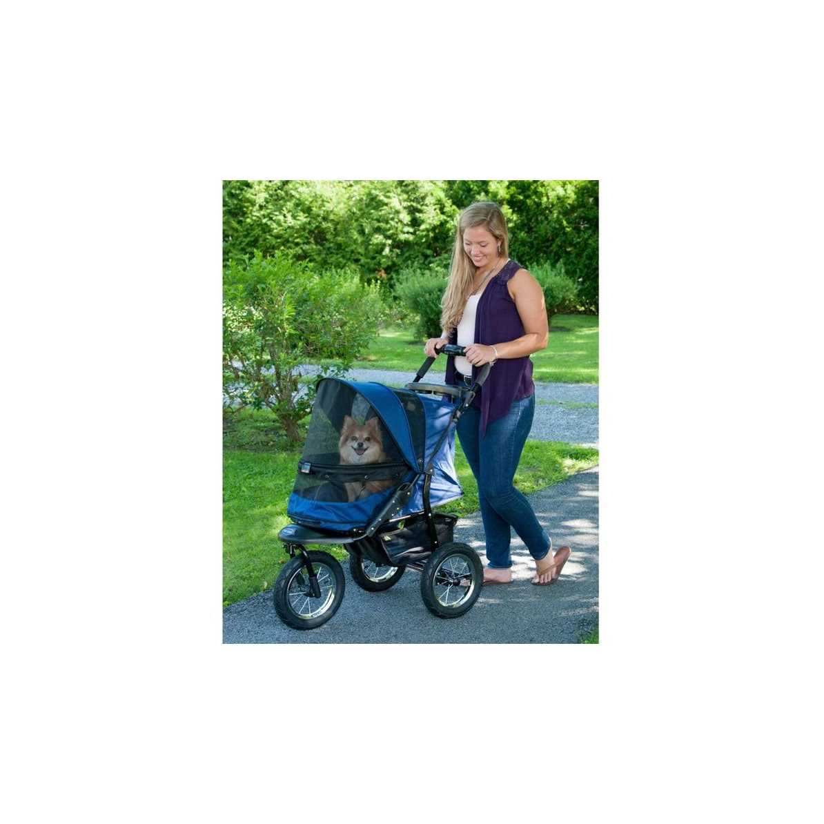 No-Zip Pet Stroller T422