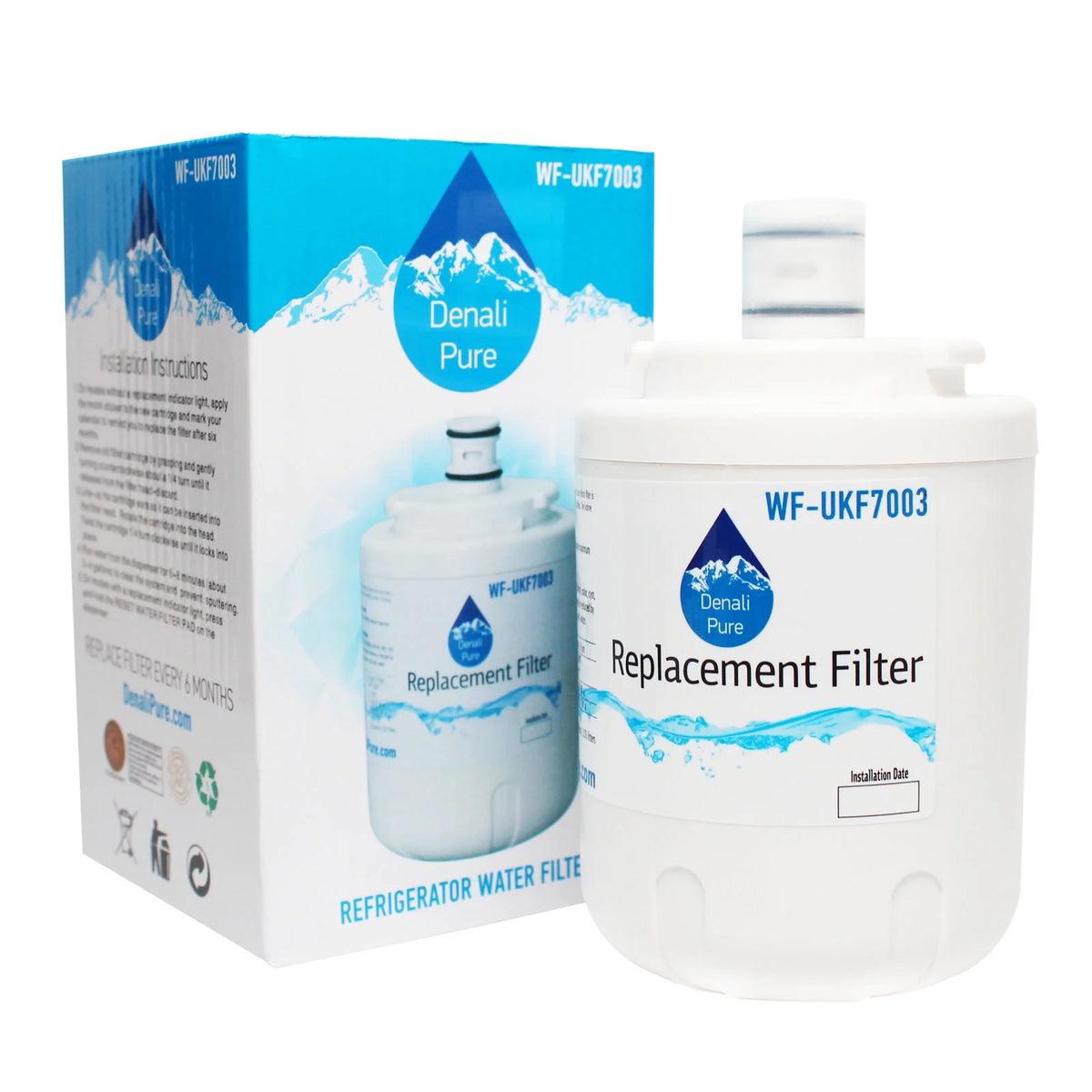 2-Pack Refrigerator Water Filter Cartridge Z561