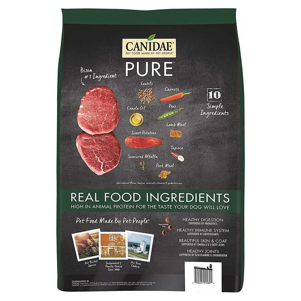 Grain Free Bison Dry Dog Food T532