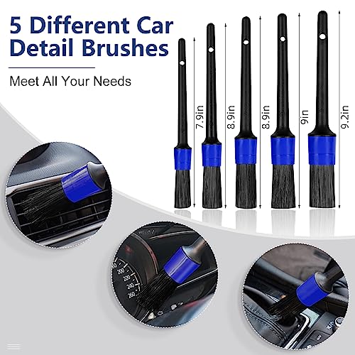 25PCS Car Detailing Kit with Drill Brush and Washing Mitt Q98070