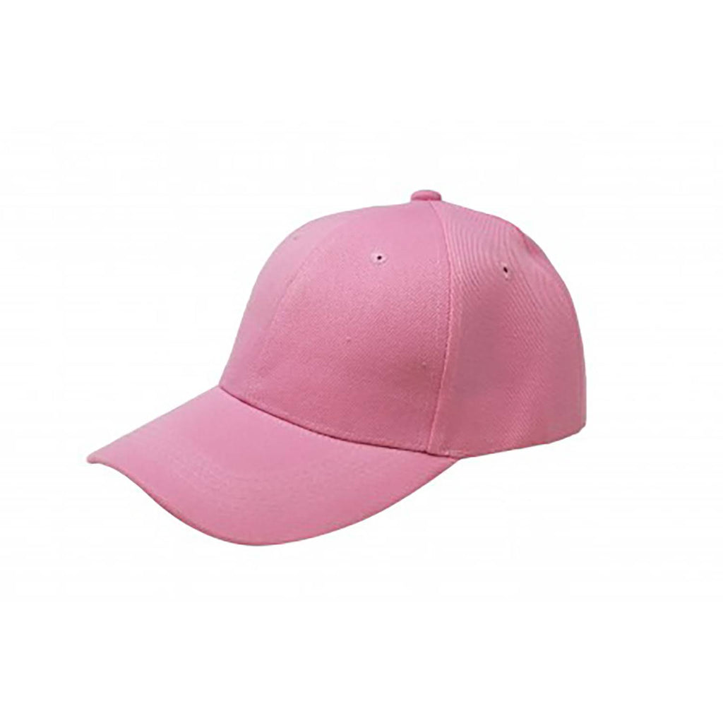 Pink Baseball Cap Hat Adjustable A4586
