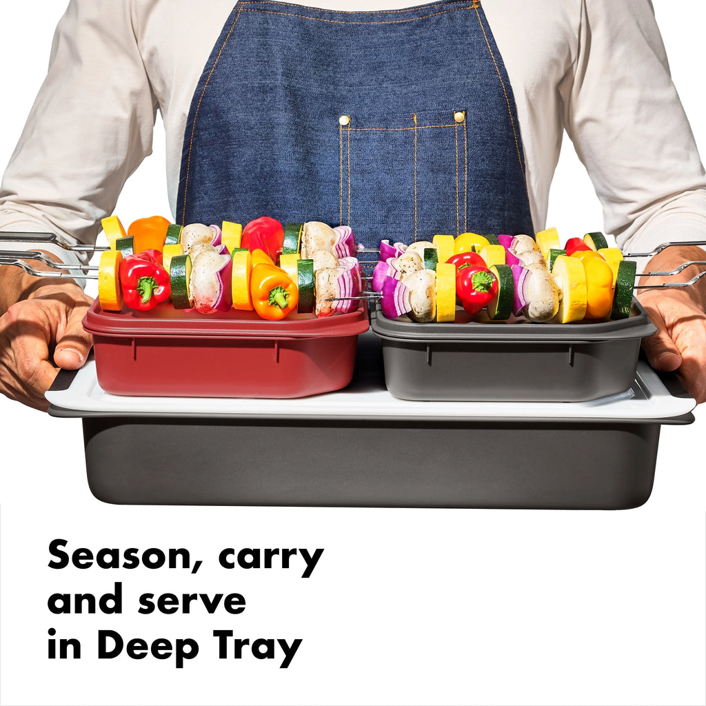 Grilling Prep & Food Storage Carry System M378677