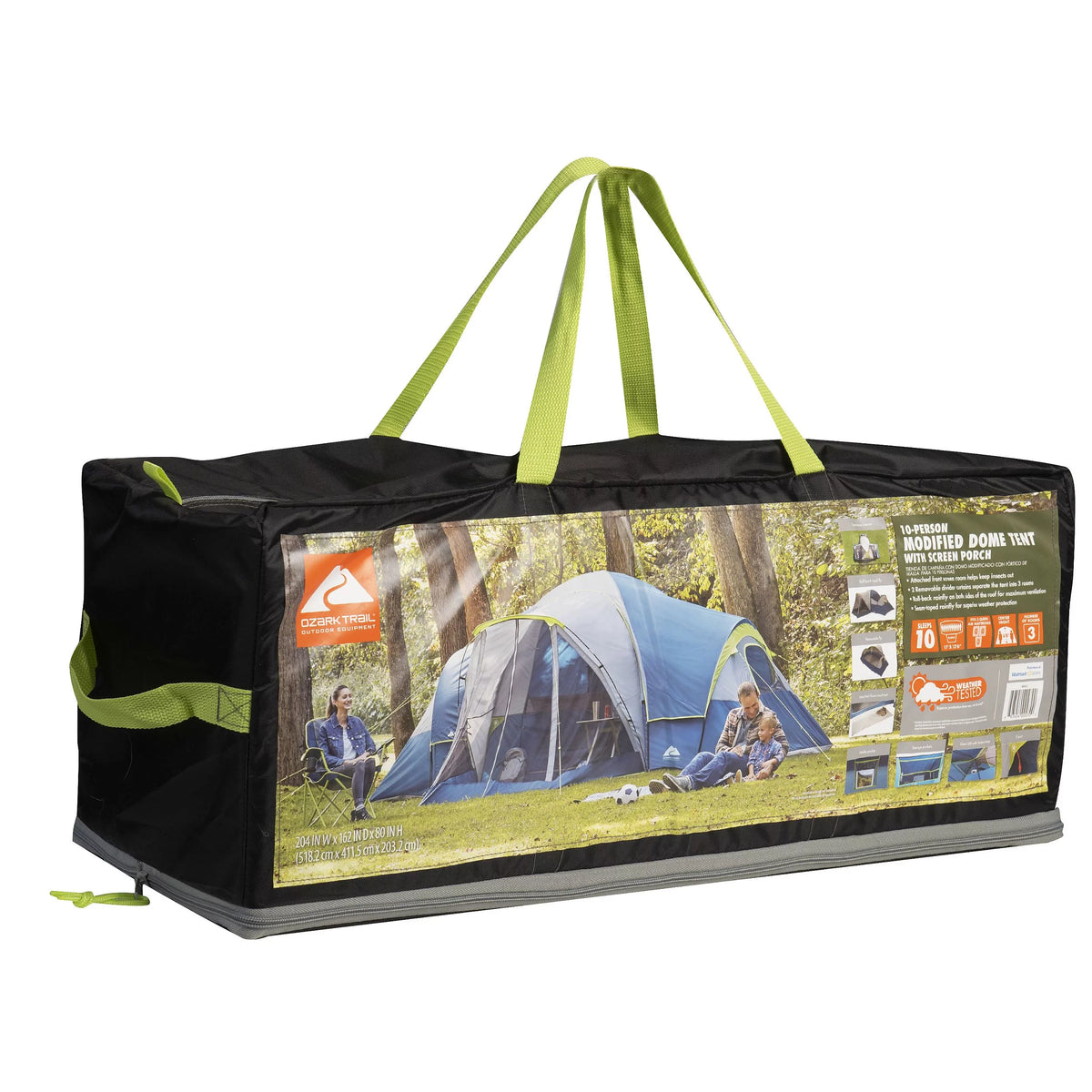 10-Person Modified Dome Tent with Screen Porch C57801