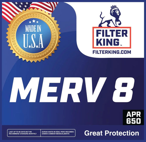 13x66x1a MERV 8 Pleated HVAC Air Filter 4-Pack Y461301