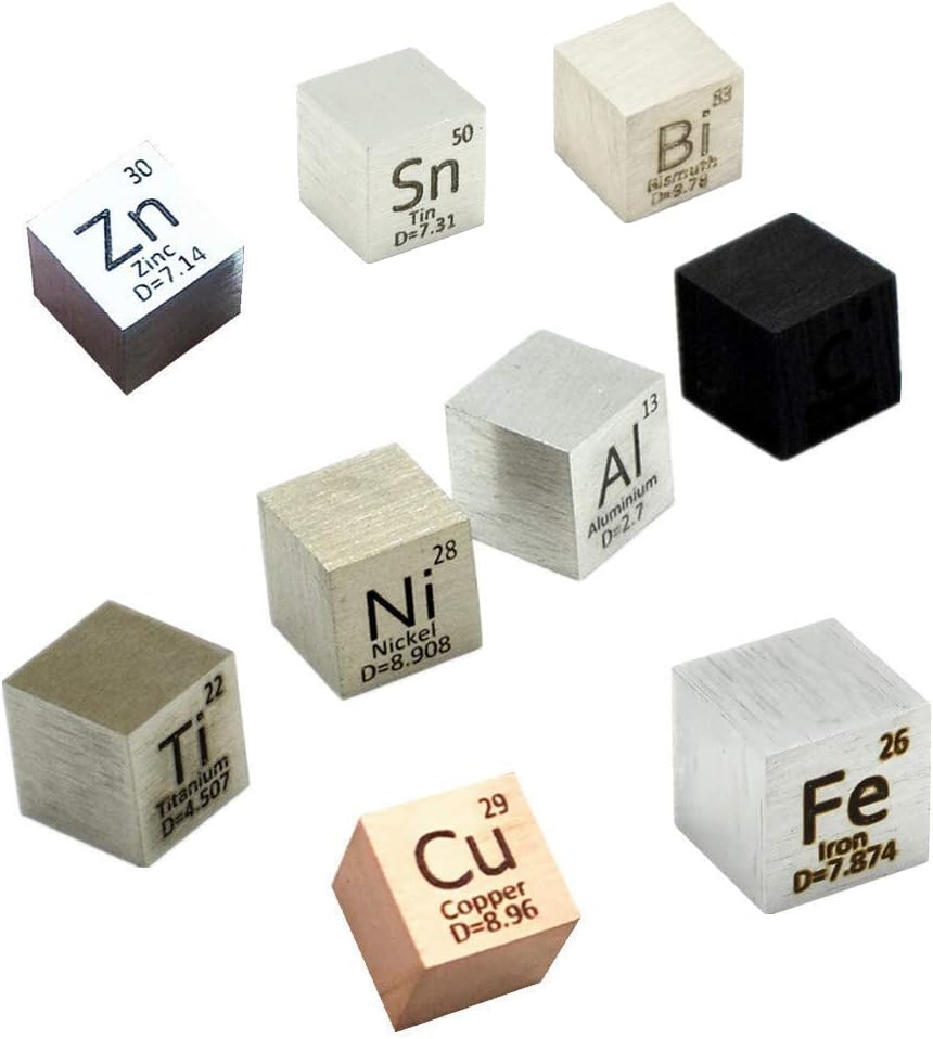 9 PCS 10mm Density Cubes Set L677579