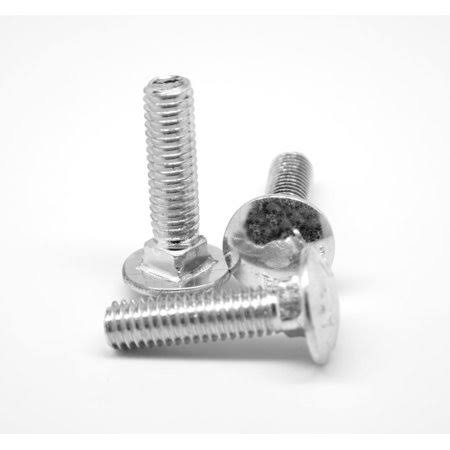 3/8 inch-16 x 7 inch Coarse Thread Carriage Bolt Low Carbon Steel Zinc Plated Pk 175 C35281