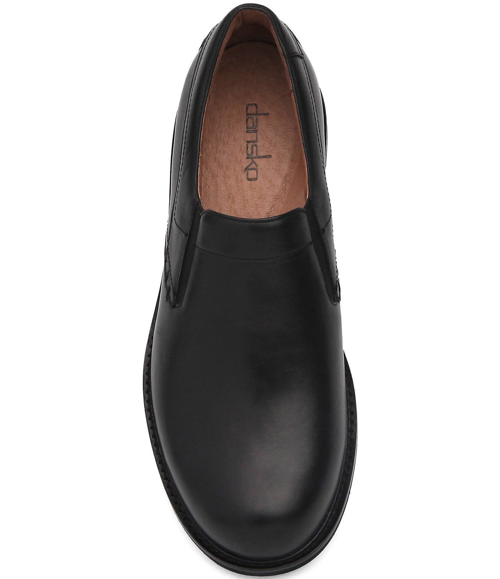 Black Leather Men's Shoes G827