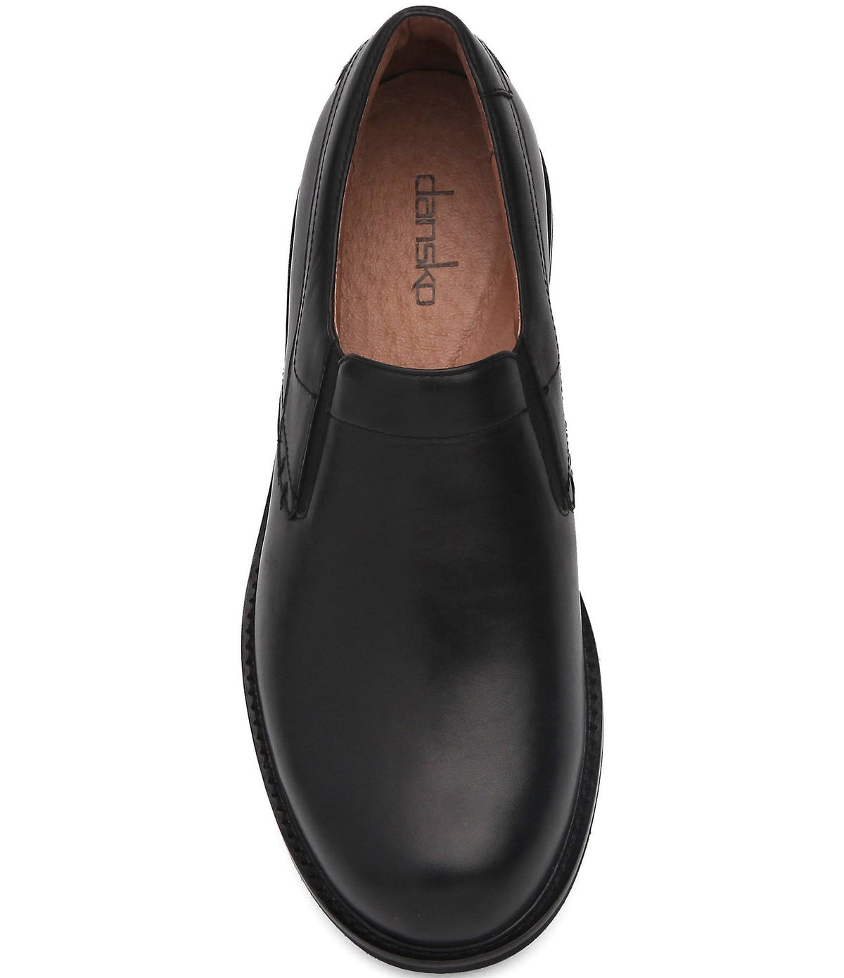 Black Leather Men's Shoes G827