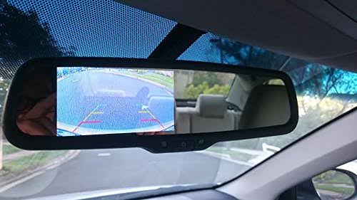 Backup Camera with Tailgate Handle for Universal Monitors RCA Black N5787