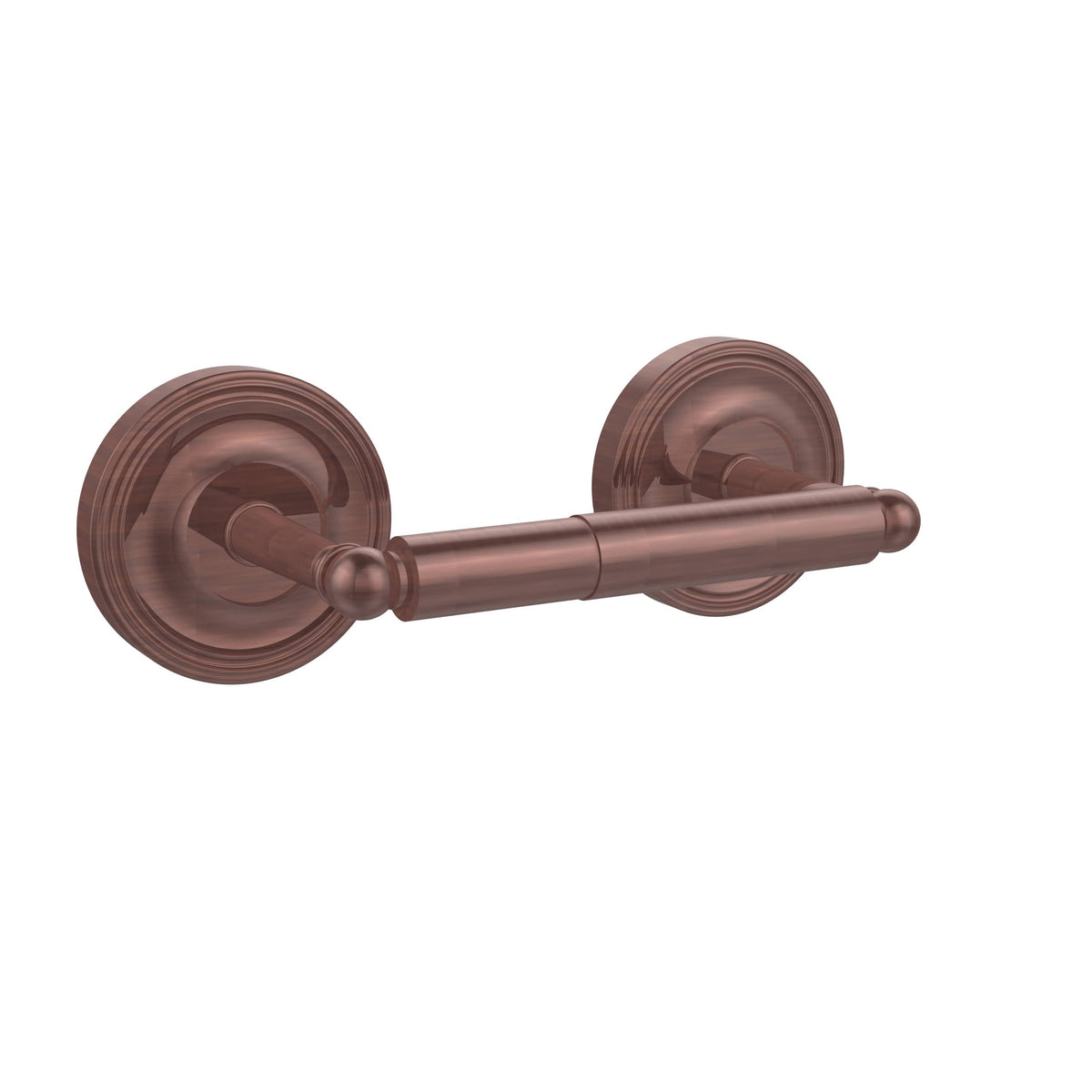 2 Post Toilet Tissue Holder Antique Copper C67156