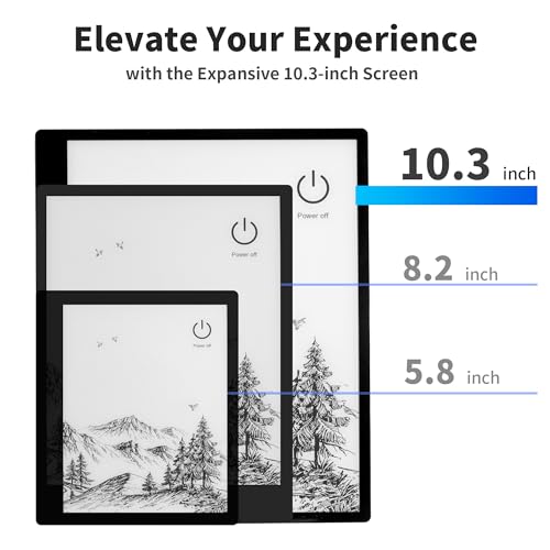 10.3 inch E-Ink Ebook Reader with Stylus and Cover F681