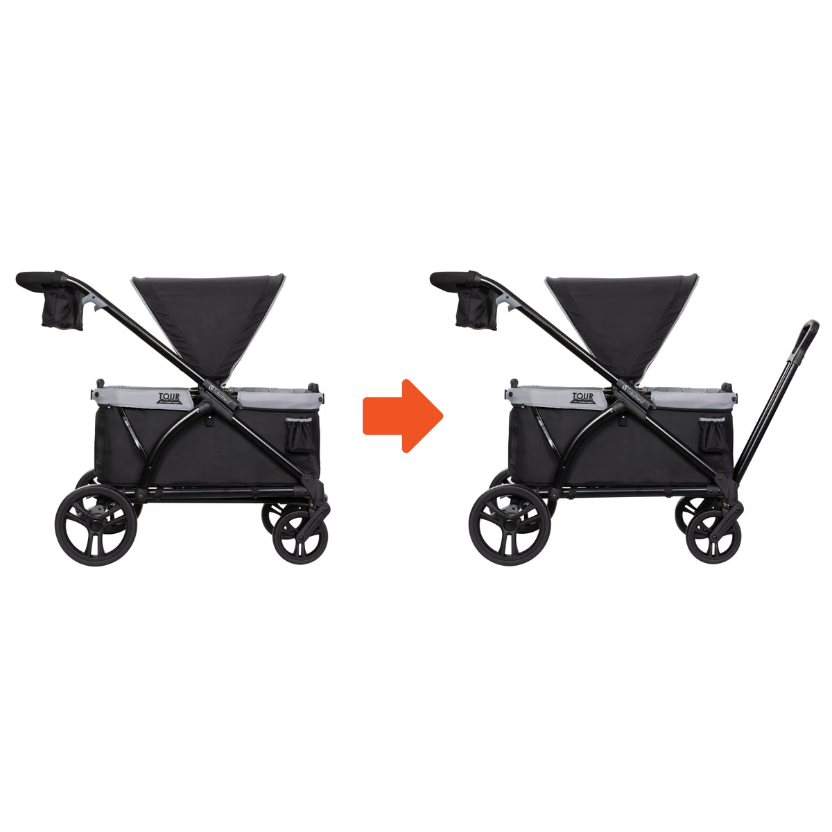 2-in-1 Stroller Wagon B623224
