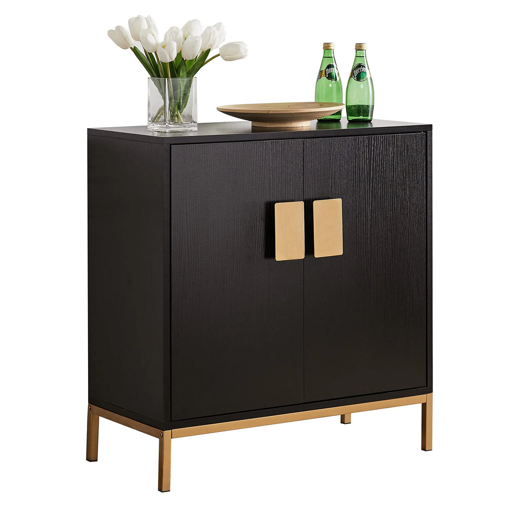 2 Door Modern Wood Accent Cabinet T397