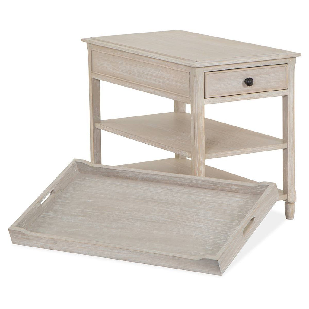 Swiss Latte Chairside End Table V149