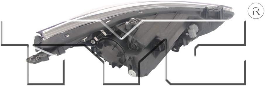 Hyundai Accent Headlight Assembly 2012 2014 Driver Side Halogen L26245