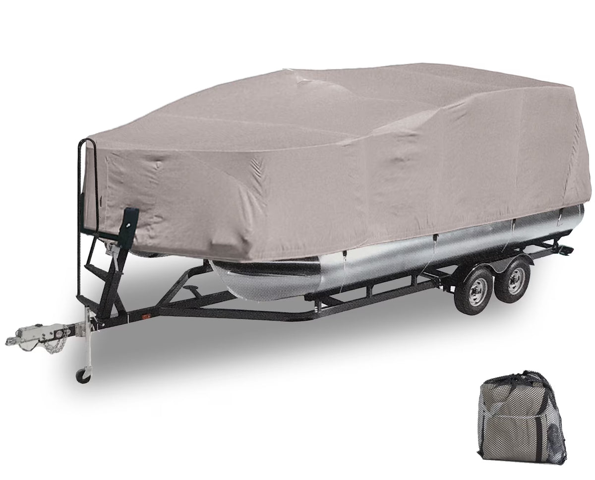 Pontoon Boat Cover 600D Marine Grade Waterproof L25829