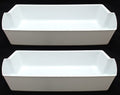 Refrigerator Door Shelf Bins (2 Pack) E495