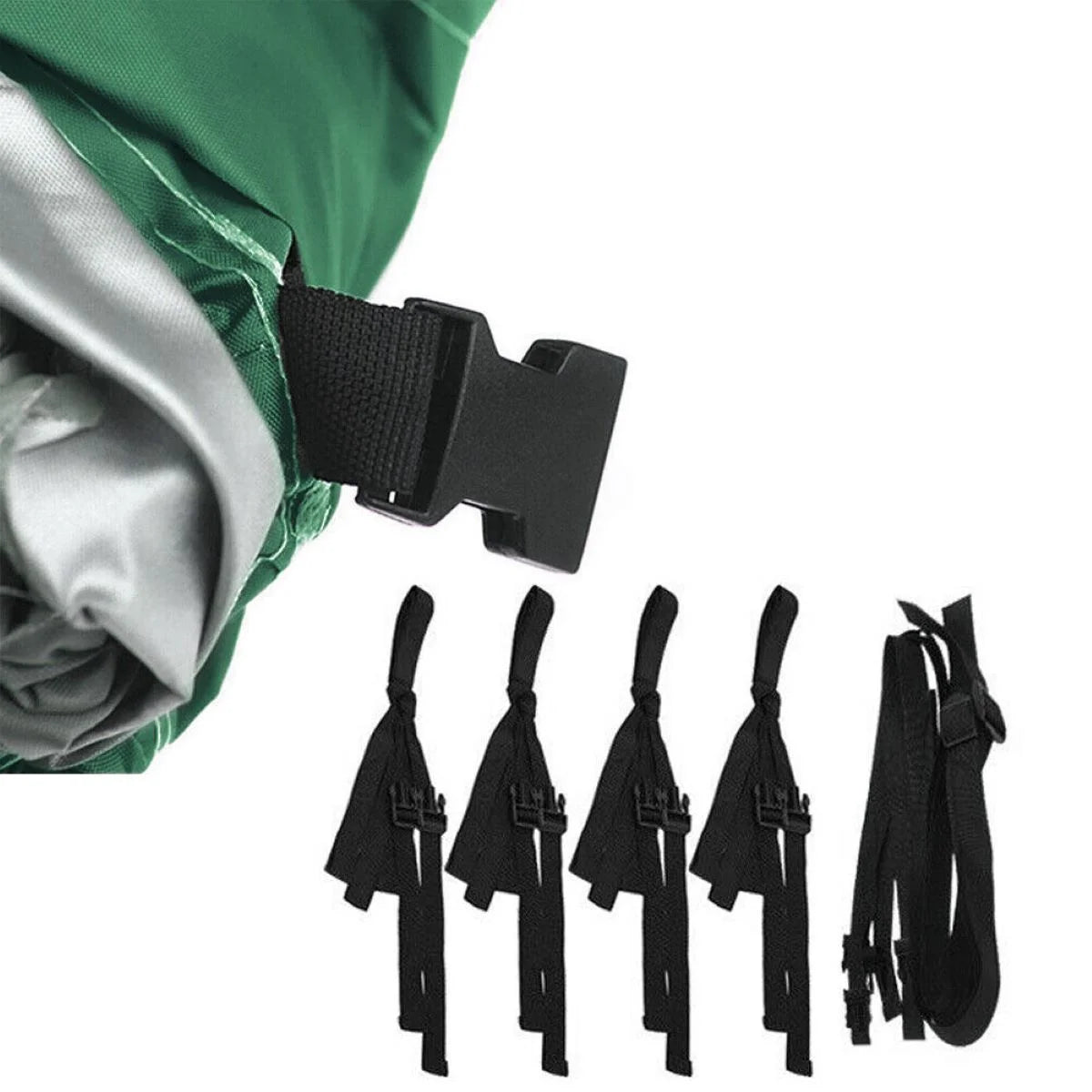 Green Waterproof Heavy Duty Boat Cover 11ft-13ft L451917