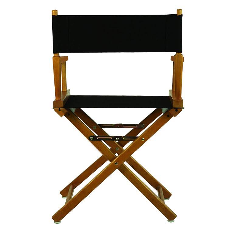 Director's Chair Honey Oak Frame Black Canvas K623