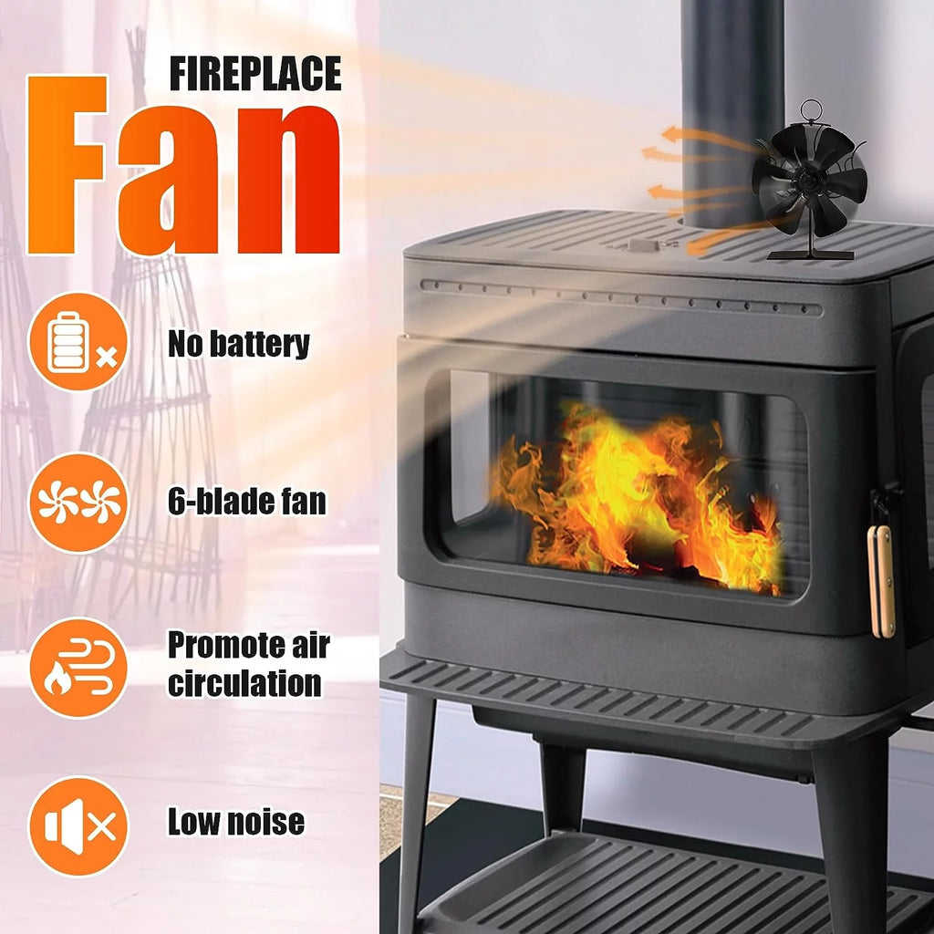 Wood Stove Fan with Bracket Y96186