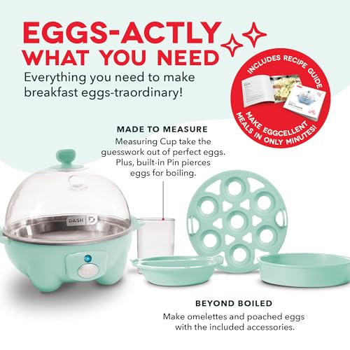 6 Egg Capacity Electric Egg Cooker Black V445