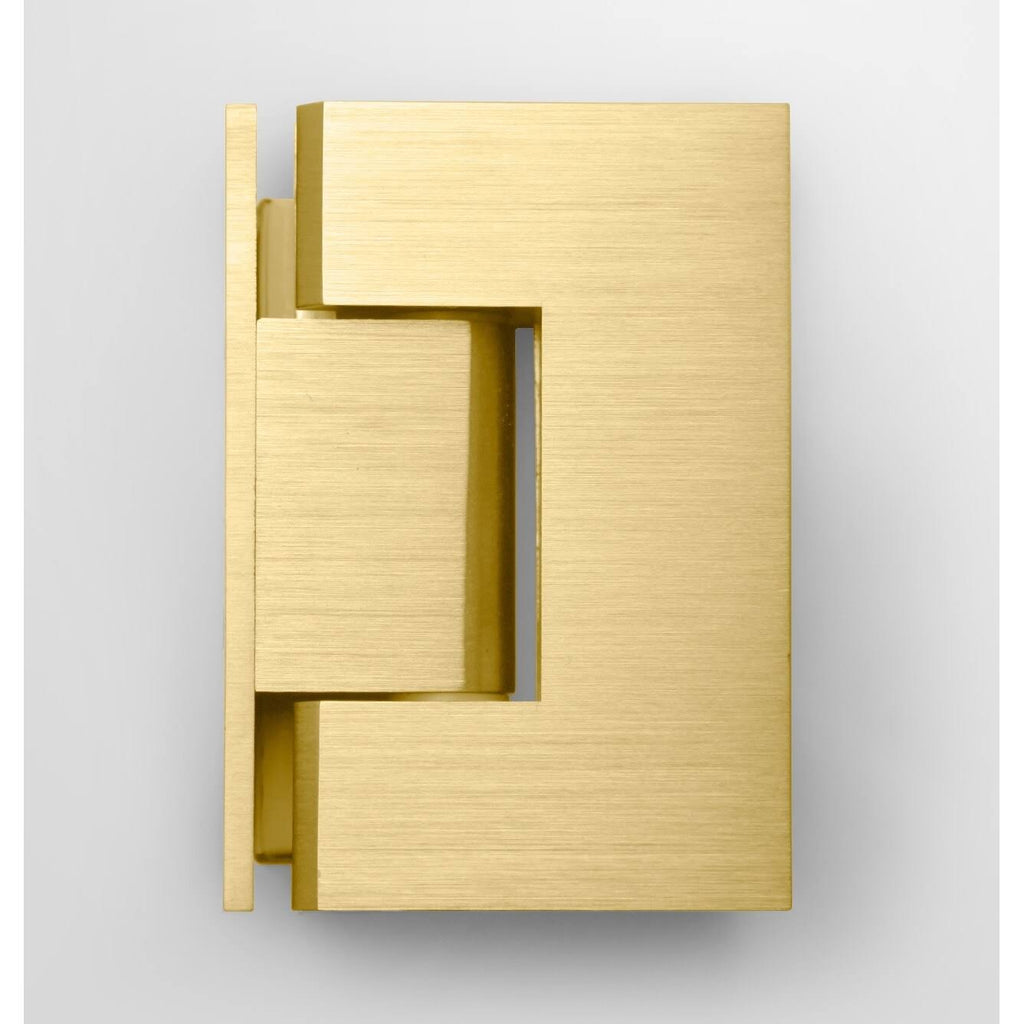 Chrome Hinged Frameless Shower Door Q71604