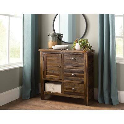 Brown 1 Door Accent Cabinet M530