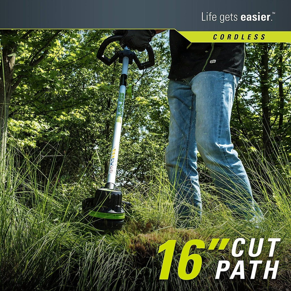 80V Cordless String Trimmer and Blower Combo K4148