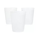 Clear Frosted Plastic Cups 50 Pieces S747643