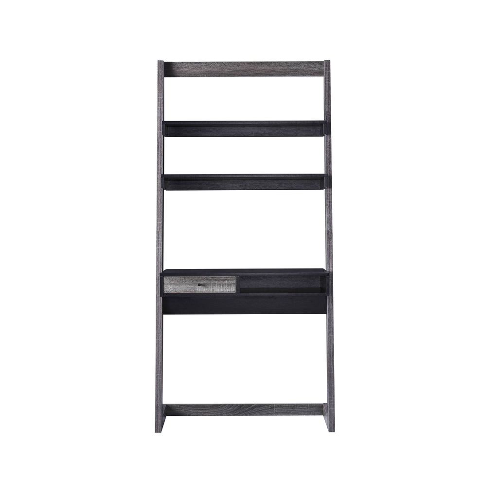 Contemporary 2-Tone 32-Inch Leaning Writing Desk U56589