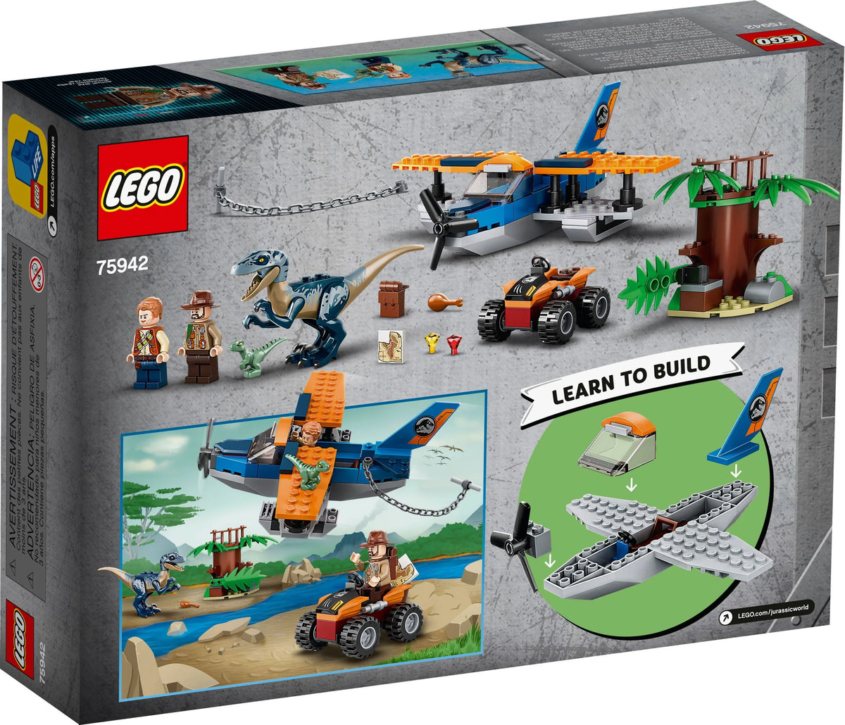 Jurassic World Dinosaur Building Set 101 Pieces A6830