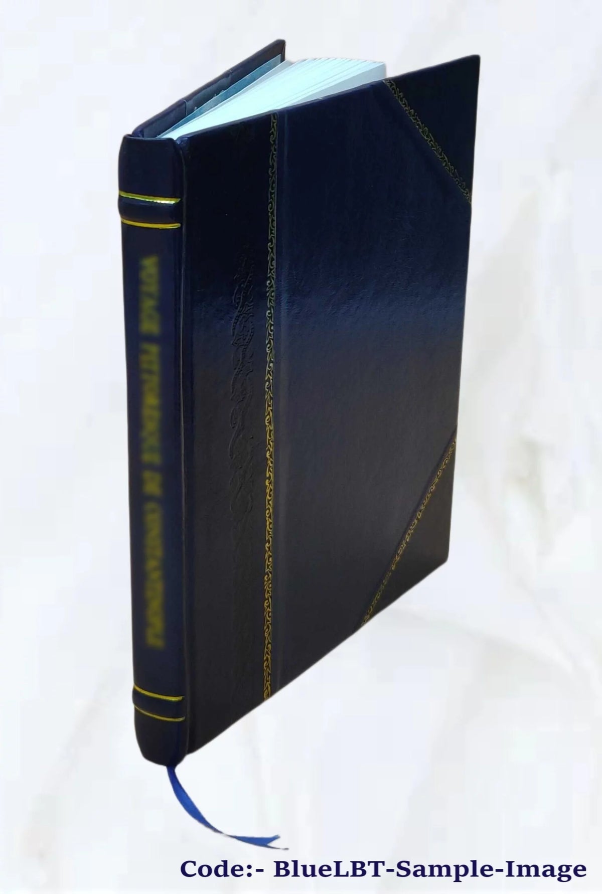 Leather Bound Book E291300