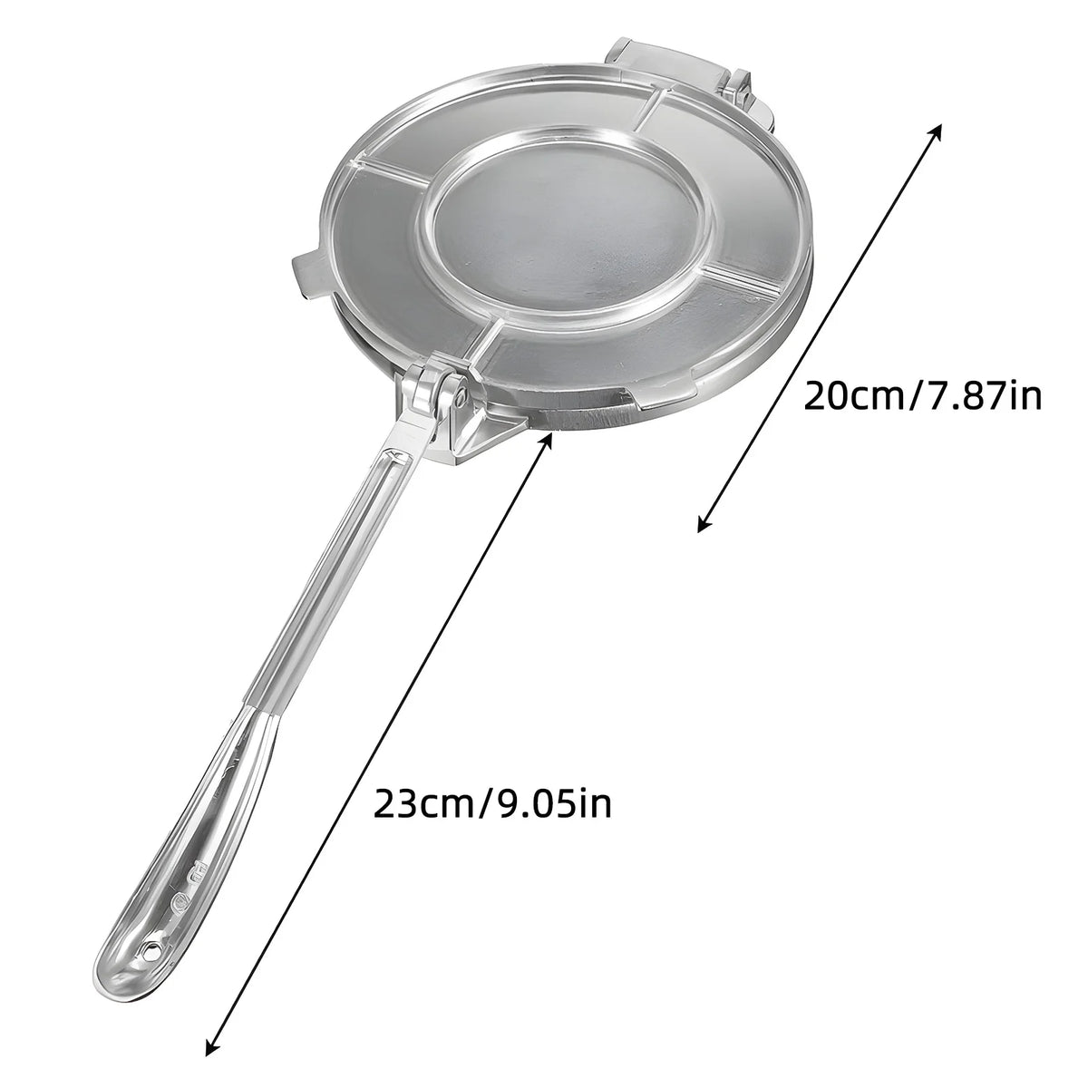 8-inch Heavy Duty Aluminum Tortilla Press U683