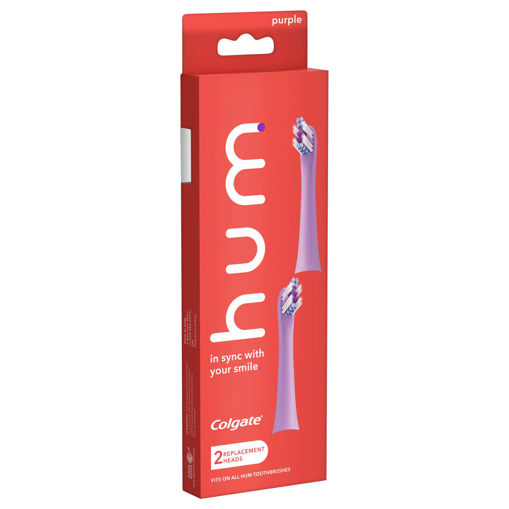 Purple Replacement Toothbrush Heads, 2 Pack H889033