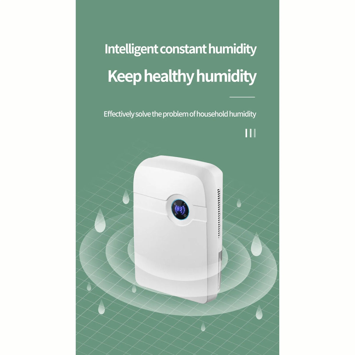 2.5L Dehumidifier with LCD Displays U43046