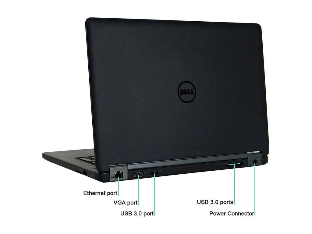 14" Screen Laptop Computer, Intel i7 Dual Core Gen 5, 16GB DDR3 RAM, 500GB HDD, Windows 10 Home 64Bit (Used) V794502