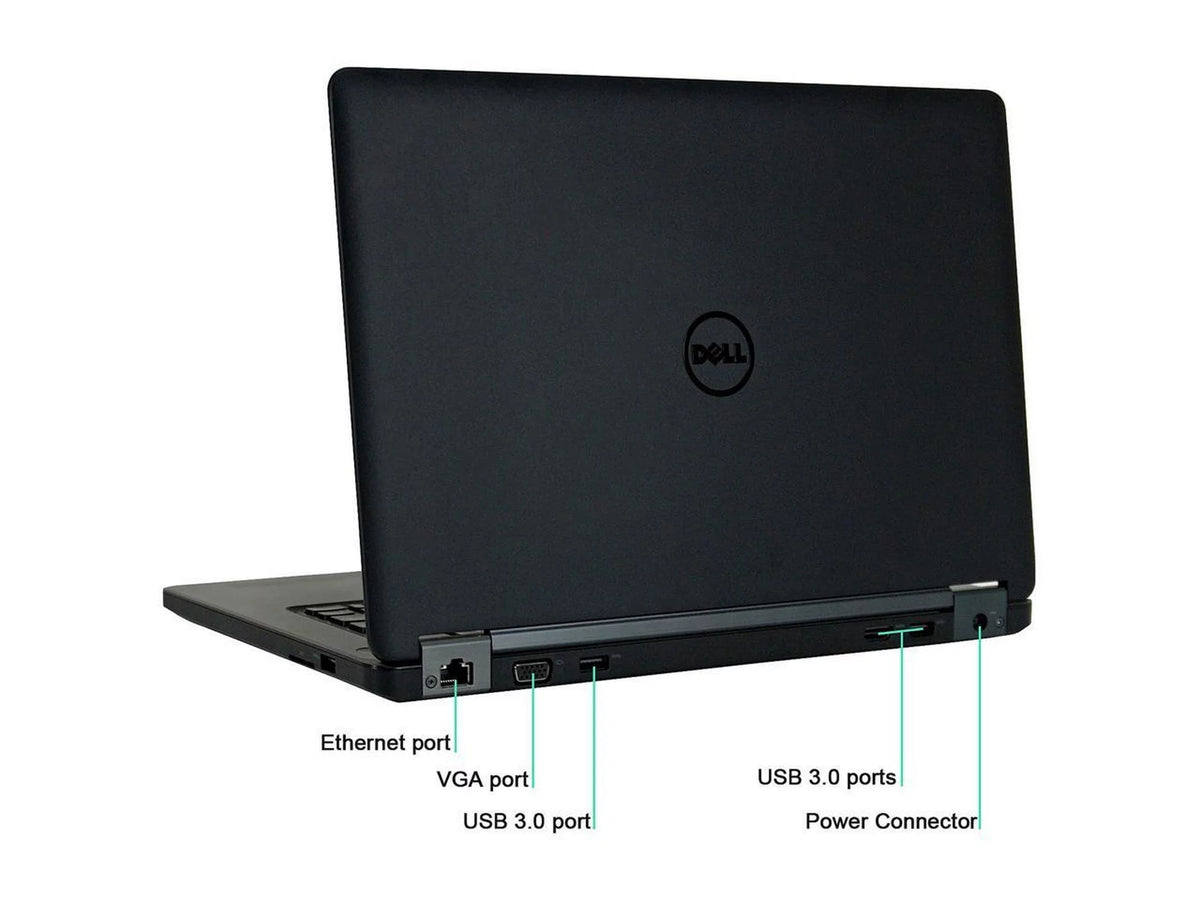14" Screen Laptop Computer, Intel i7 Dual Core Gen 5, 16GB DDR3 RAM, 500GB HDD, Windows 10 Home 64Bit (Used) V794502