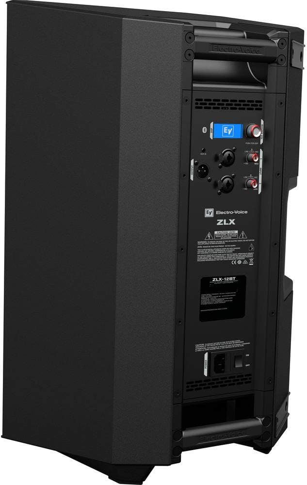 12 2-Way 1000W Bluetooth Powered Loudspeaker with Steel Speaker Stand, Stand Bag and XLR Cable S638010